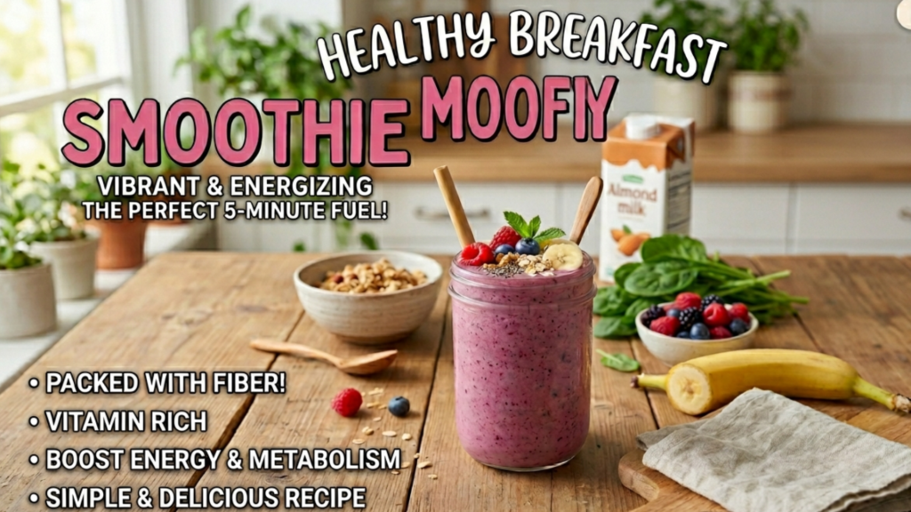 The Ultimate 5-Minute healthy Breakfast Smoothies for All-Day Energy
